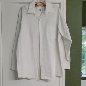 Van Heusen Lux Sateen White Shirt